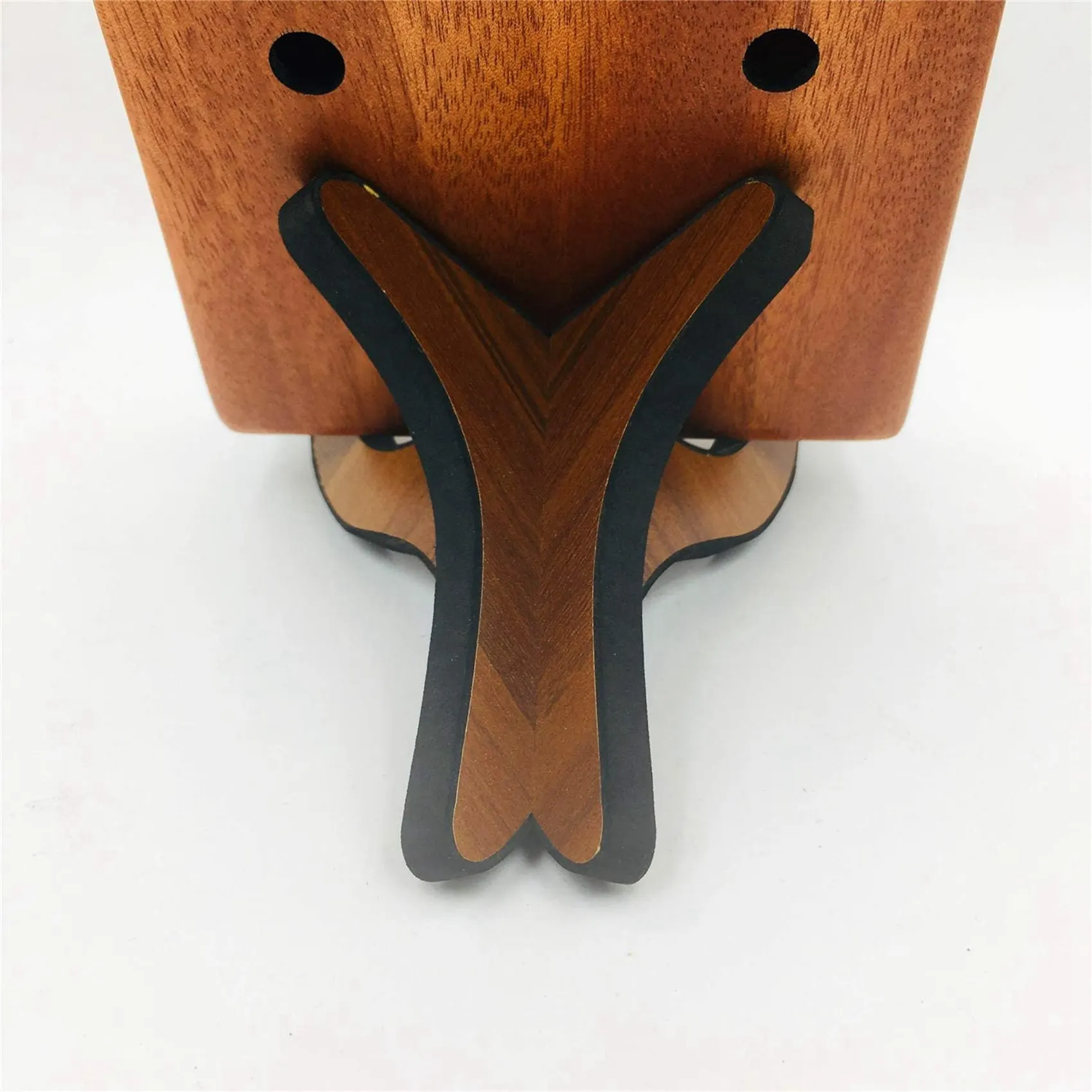 

ABLB-2X Portable Detachable Wooden Kalimba Stand Holder Thumb Piano Display Stand Fixed Frame For 10-Key 17-Key Kalimbas