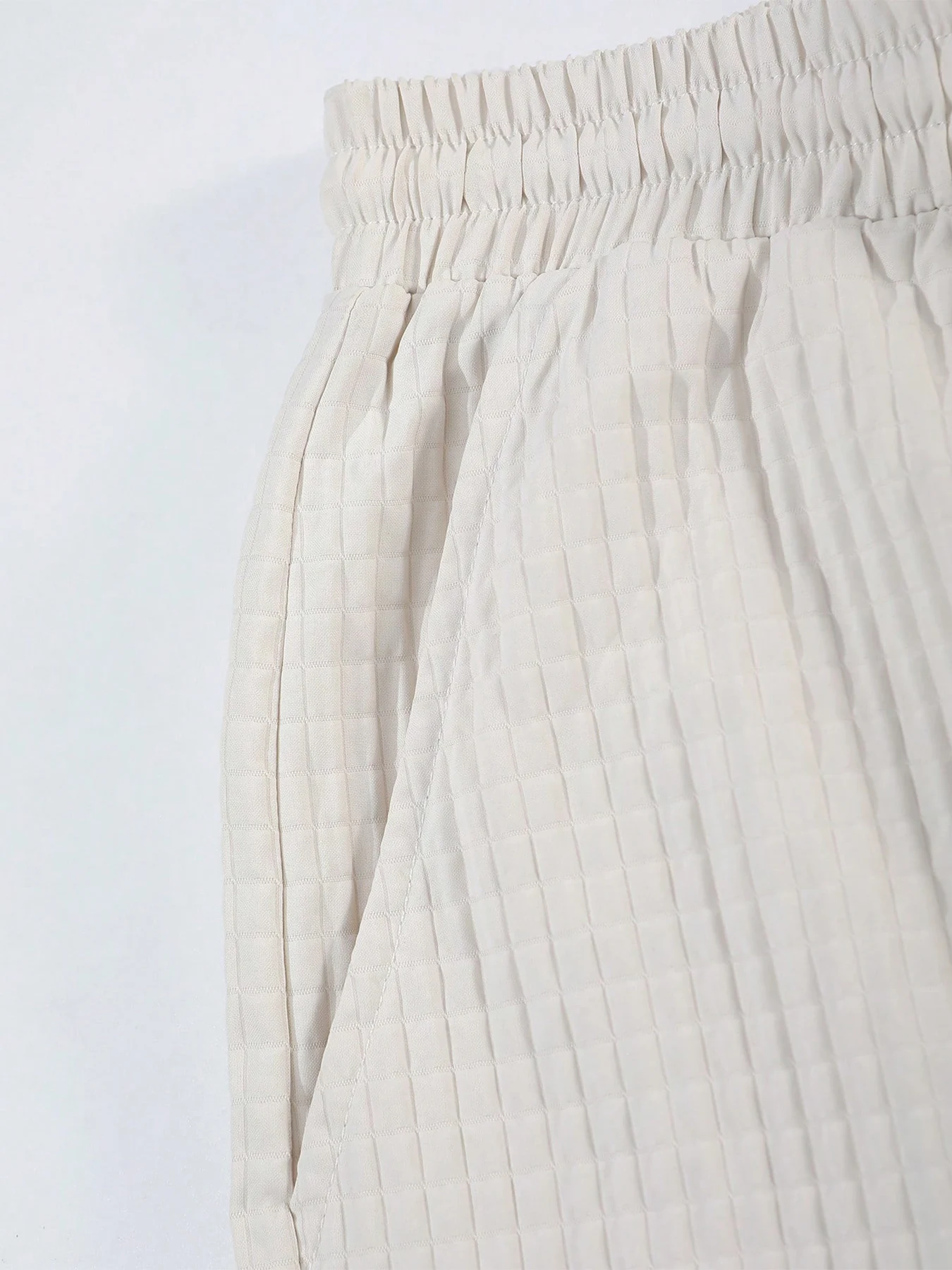 Men's Summer Casual Two-Piece Set with Collared Short Sleeve Shirt And Drawstring Shorts