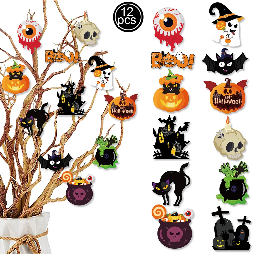 Halloween Paper Hanging Ornaments 1