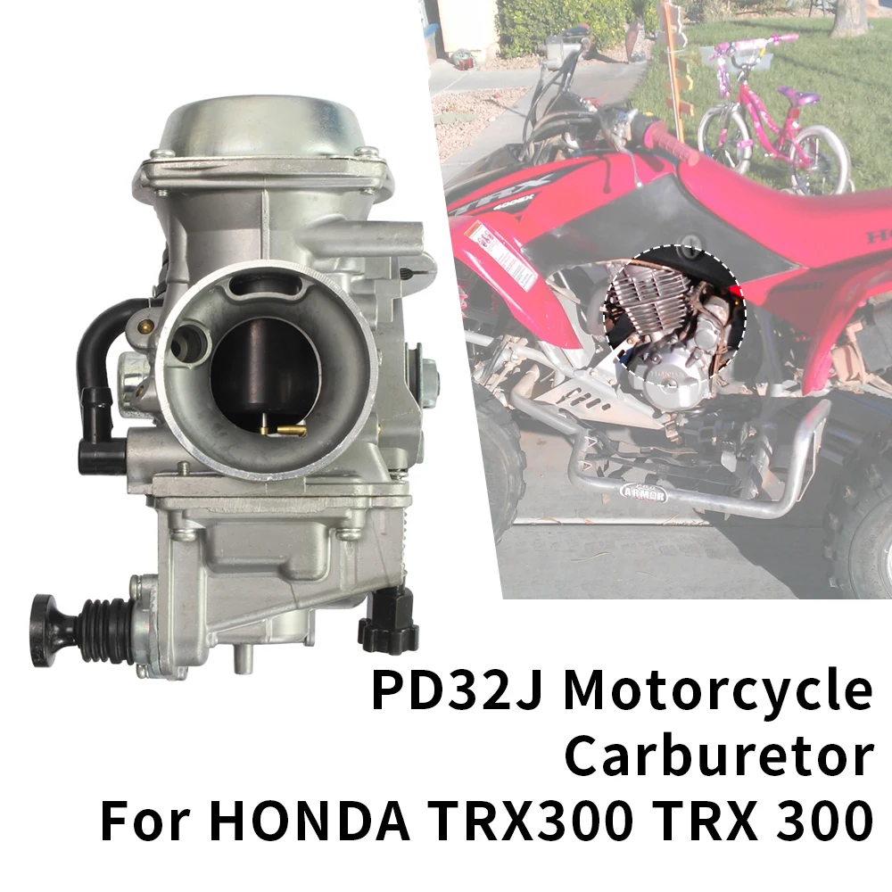 

PD32J 4X4 32MM ATV Motorcycle Carburetor Carb For HONDA TRX300 1988-2005 TRX350 1986-1987 TRX 300 350 UTV Rancher Parts Accessor