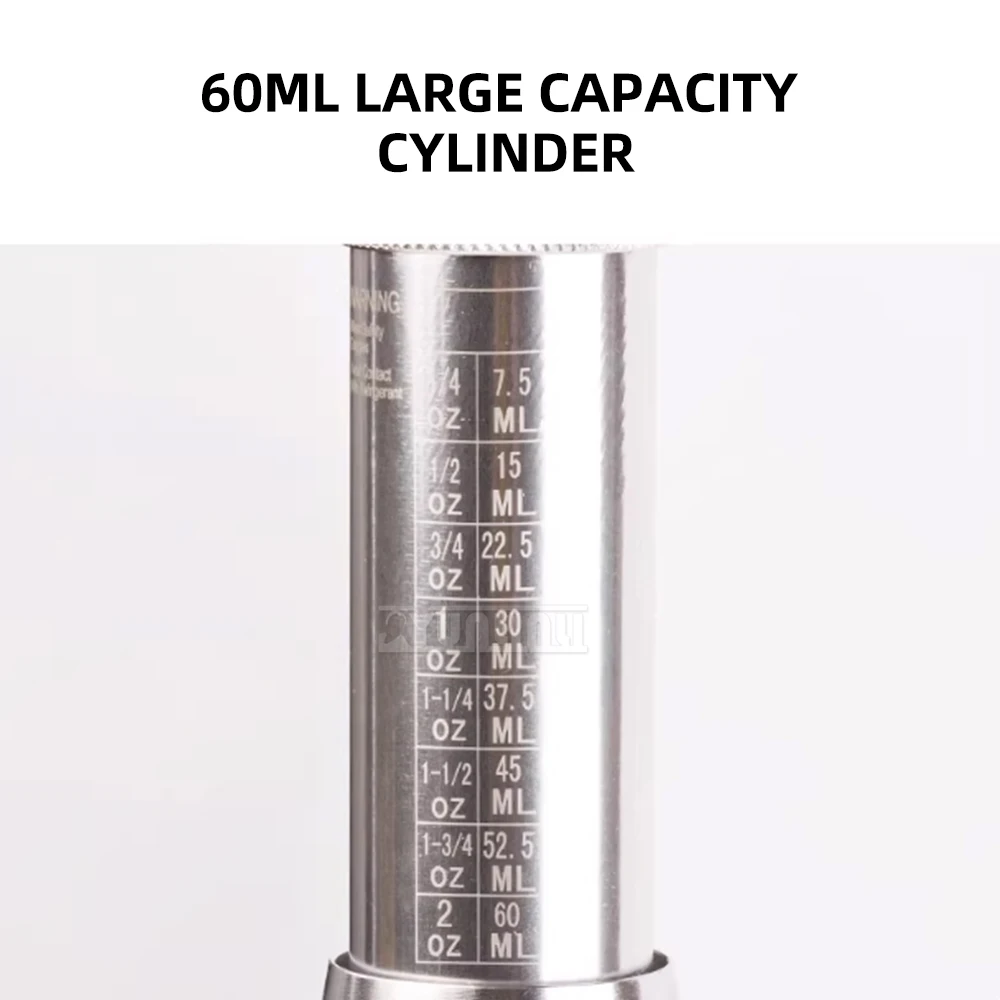 Car Air Conditioning Fuel Pipe R134a Refrigerant Oil Filler Bottle R22 Household Air Conditioning Oil Fluorinating Tool