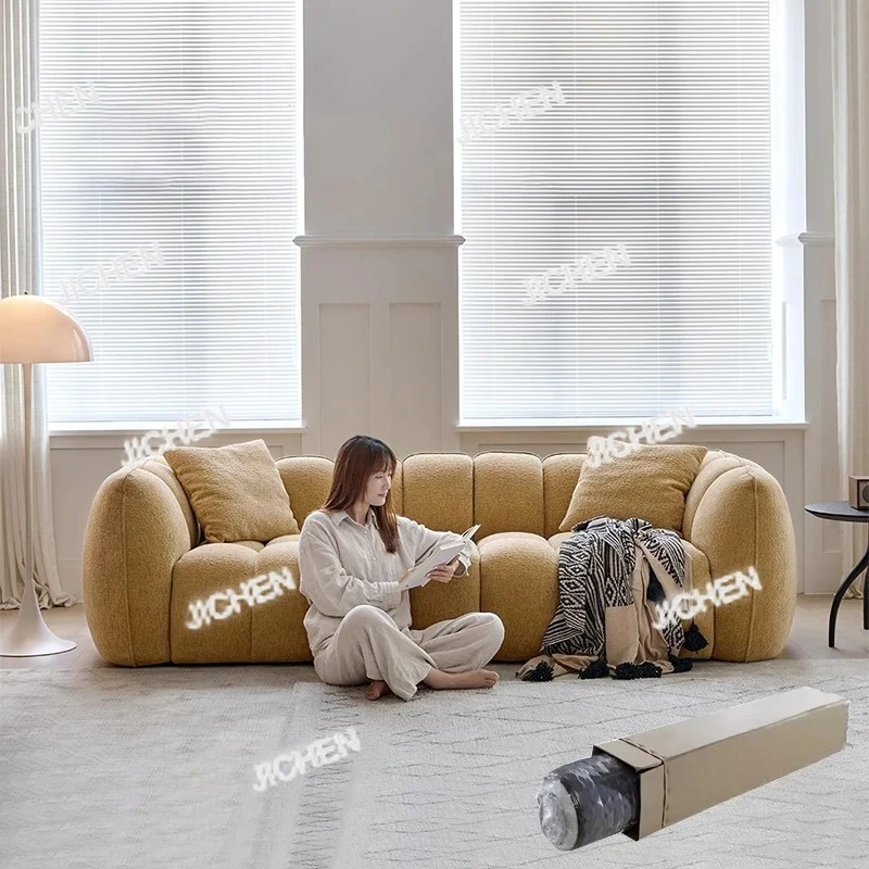 

Интерьер гостиной, ткань, мебель для семейной комнаты, удобная модульная комбинация, вакуумная упаковка, чехол для дивана