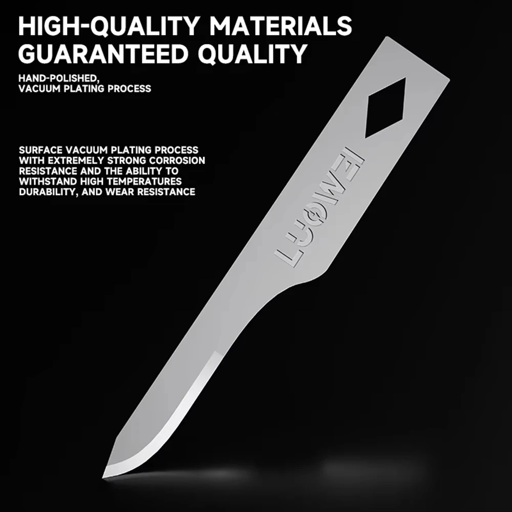 

LUOWEI LW-K1S CPU Pry Tool Blade for Mobile Phone Repair, Motherboard PCB Chip & Hard Drive Adhesive Removal Prying Tool