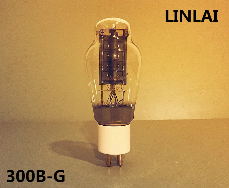 

(1 pair) LINLAI 300B-G electronic tube on behalf of Dawning 300BG JJ Golden Lion 300B bile duct original test pairing.