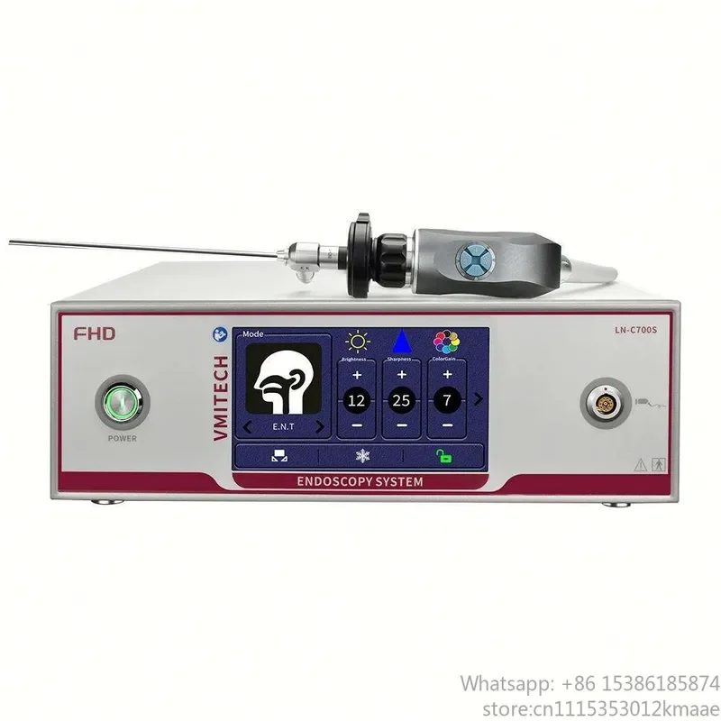 CGES-022 Integrated Endoscope Machine — 1080P Waterproof Probe & 7-inch Touchscreen for Pet Hospital Use