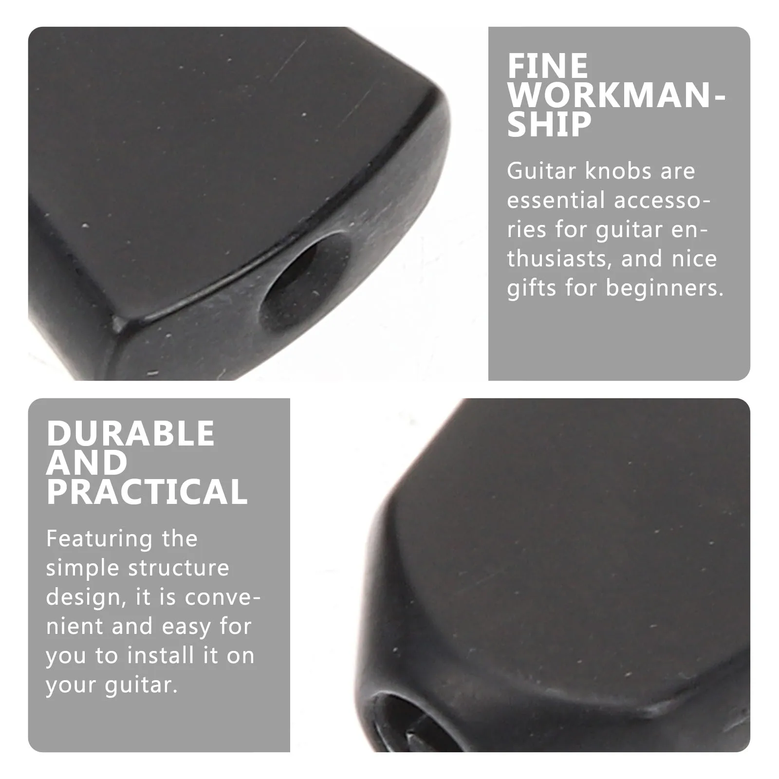

Electric Guitar Buttons Acoustic Tuning Pegs Small Tuner Machine Heads Tone Knobs Acrylic Key