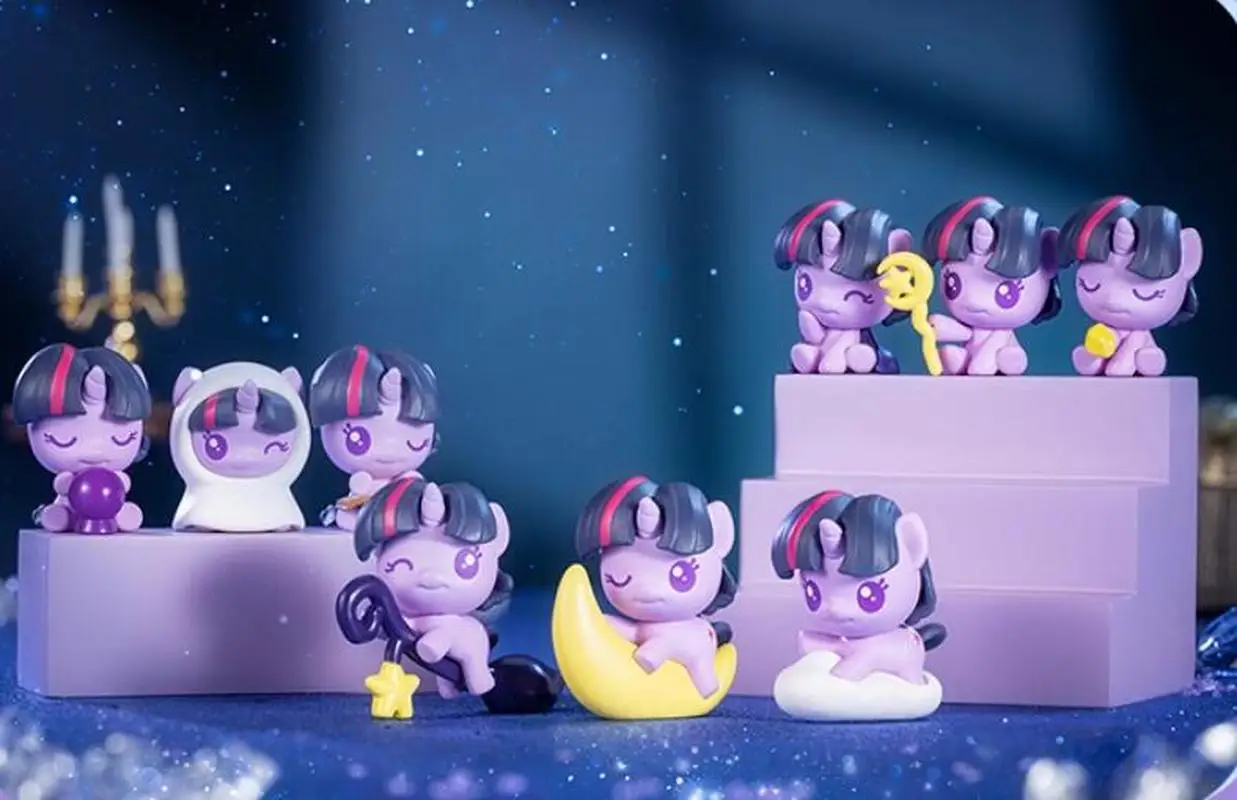 My Little Pony фиолетовый Joy Magic House ночник слепая коробка детская коллекция аниме игрушки милый подарок для девочек