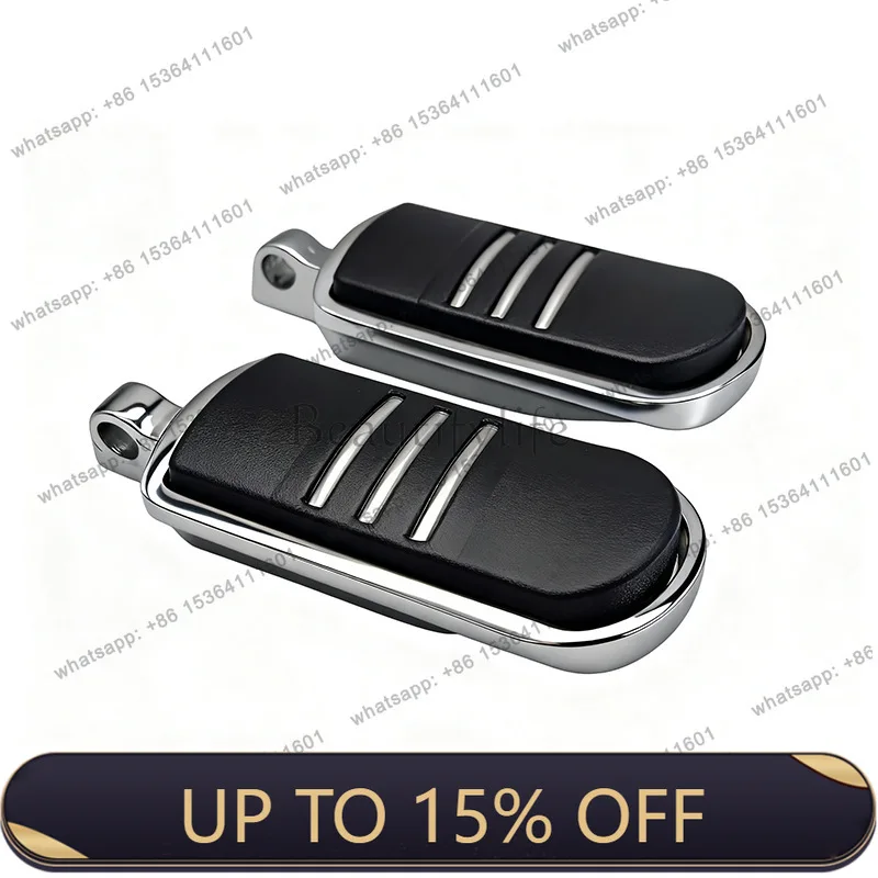LX motorcycle alloy pedals retro non-slip motorcycle modified electroplated pedals