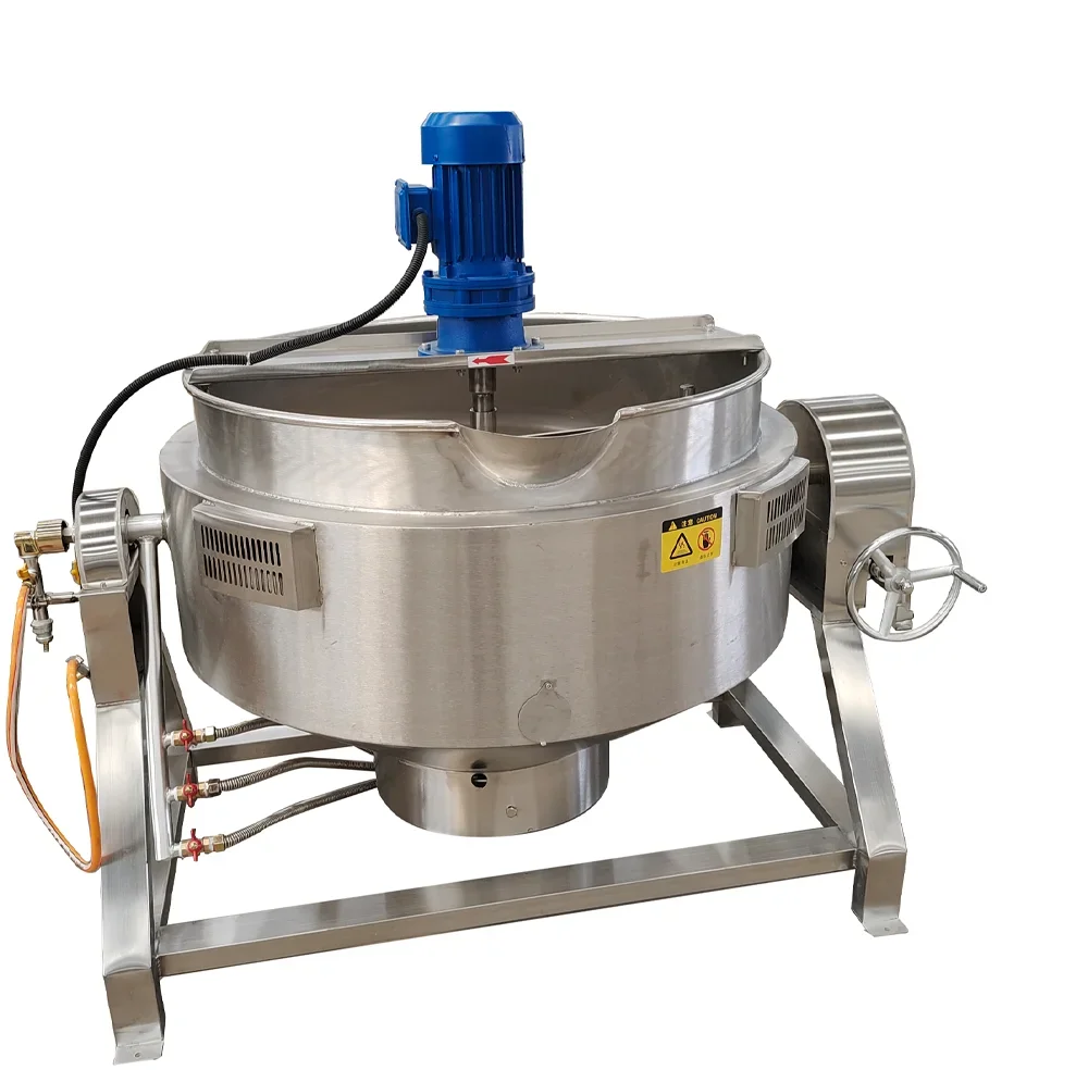 

Global hot sale automatic steam jacketed kettle 50 liter jacketed pot caudron 500 liter commercial cooking pots for soup