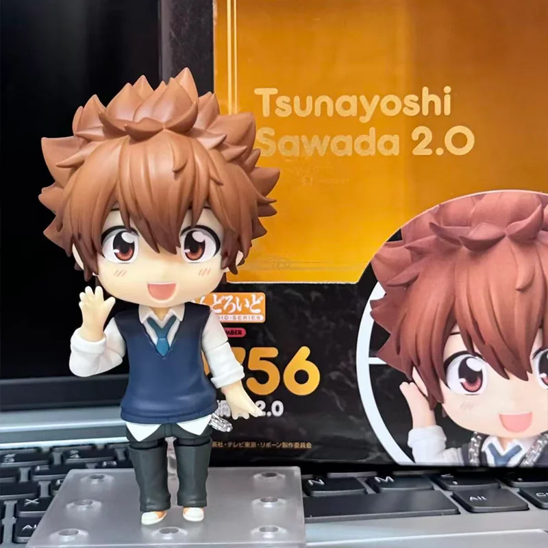 Genuine In Stock Hitman Reborn Sawada Tsunayoshi 2.0 Gsc Action Model Anime Figure Collectible Toys Ornament Boys Gifts