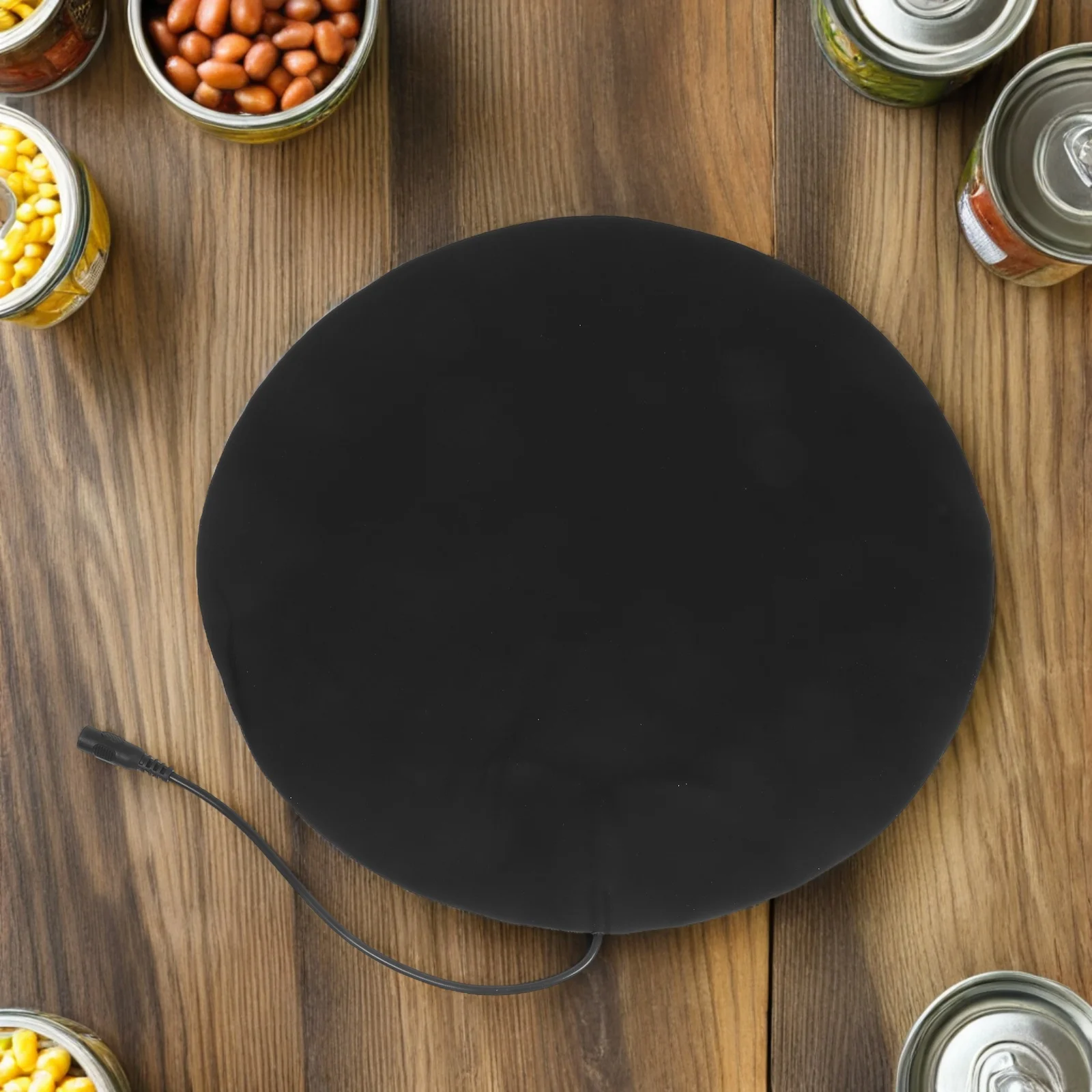 

Pet Warming Pad USB Electric Heating Blanket for Cats Dogs Kittens Adjustable Temp Portable Thermal Bed Mat Black