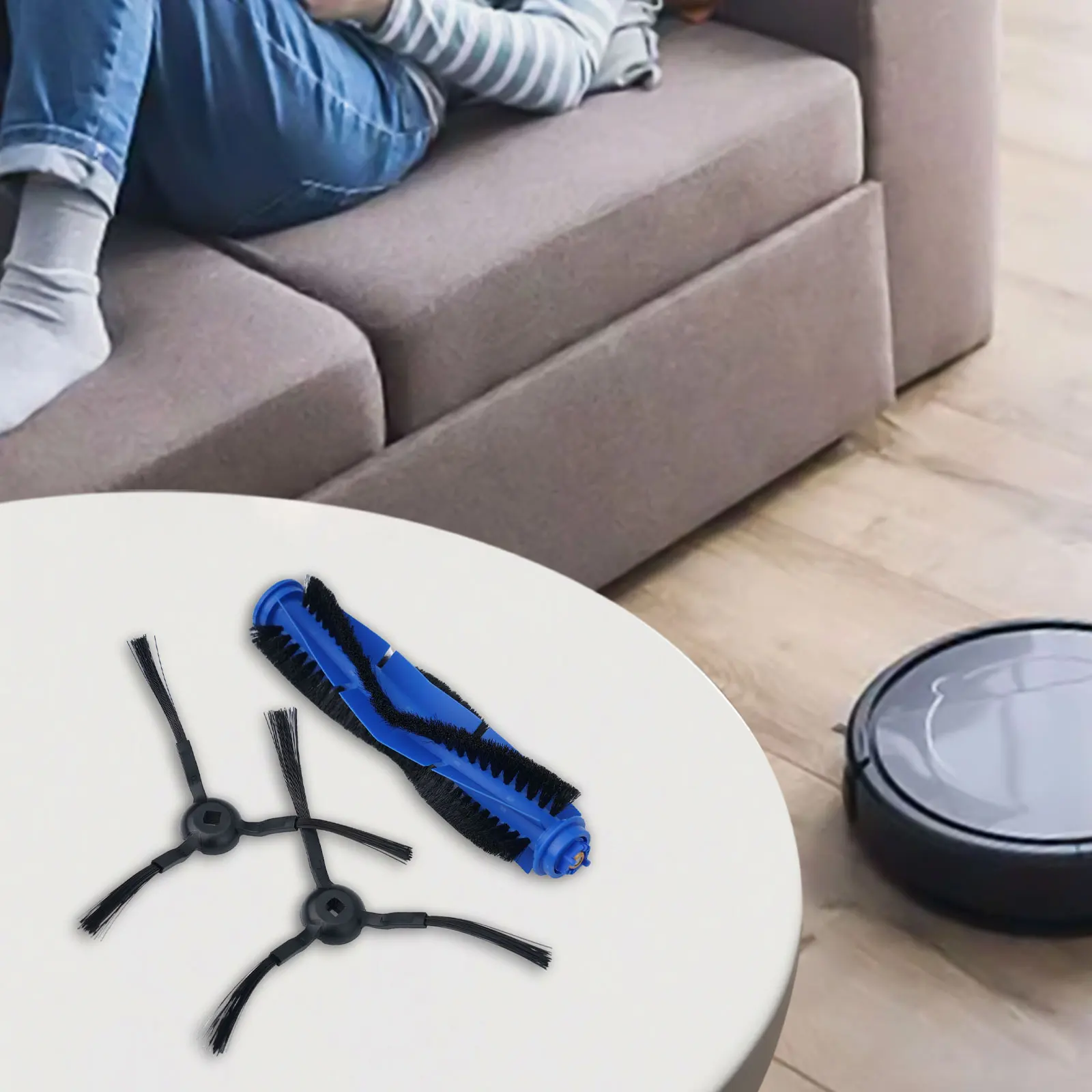 

Enhanced Cleaning Efficiency with Spare Central Side Brush Kit for Blaupunkt For Xtreme BPKVCBB1XTE and For VRillo