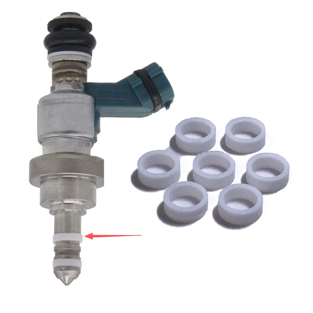 

100/200/500 PCS 23250-31020 23250-31030 Fuel Injector Kits 8.9x7.7x2.2 GDI Seal Ring PTFE For Toyota Lexus GS300 IS250