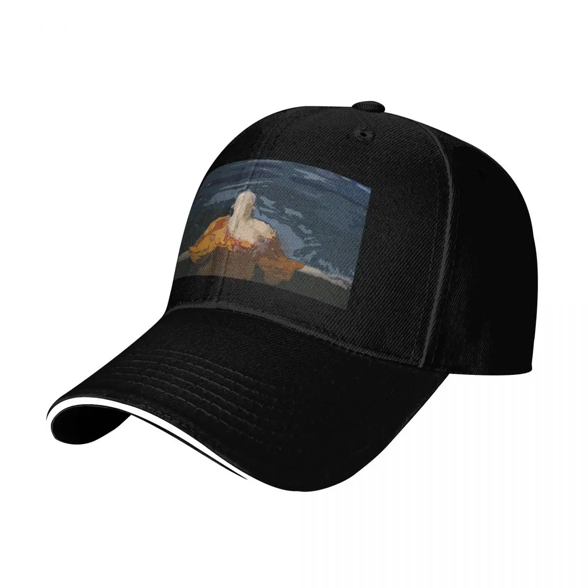 Float Baseball Cap Breathable Mesh Back Adjustable Buckle Closure Moisture Wicking Quick Dry
