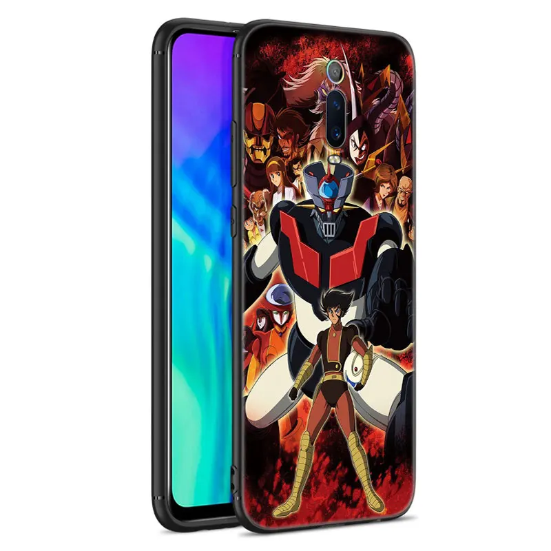 Anime Mazinger Z Phone Case For Xiaomi Redmi 11 Prime 11A 12C 13C A1 A2 Plus A3 12 4G 10 13R 5G 9A 10A 9C 10C 9i 12R Note 9T