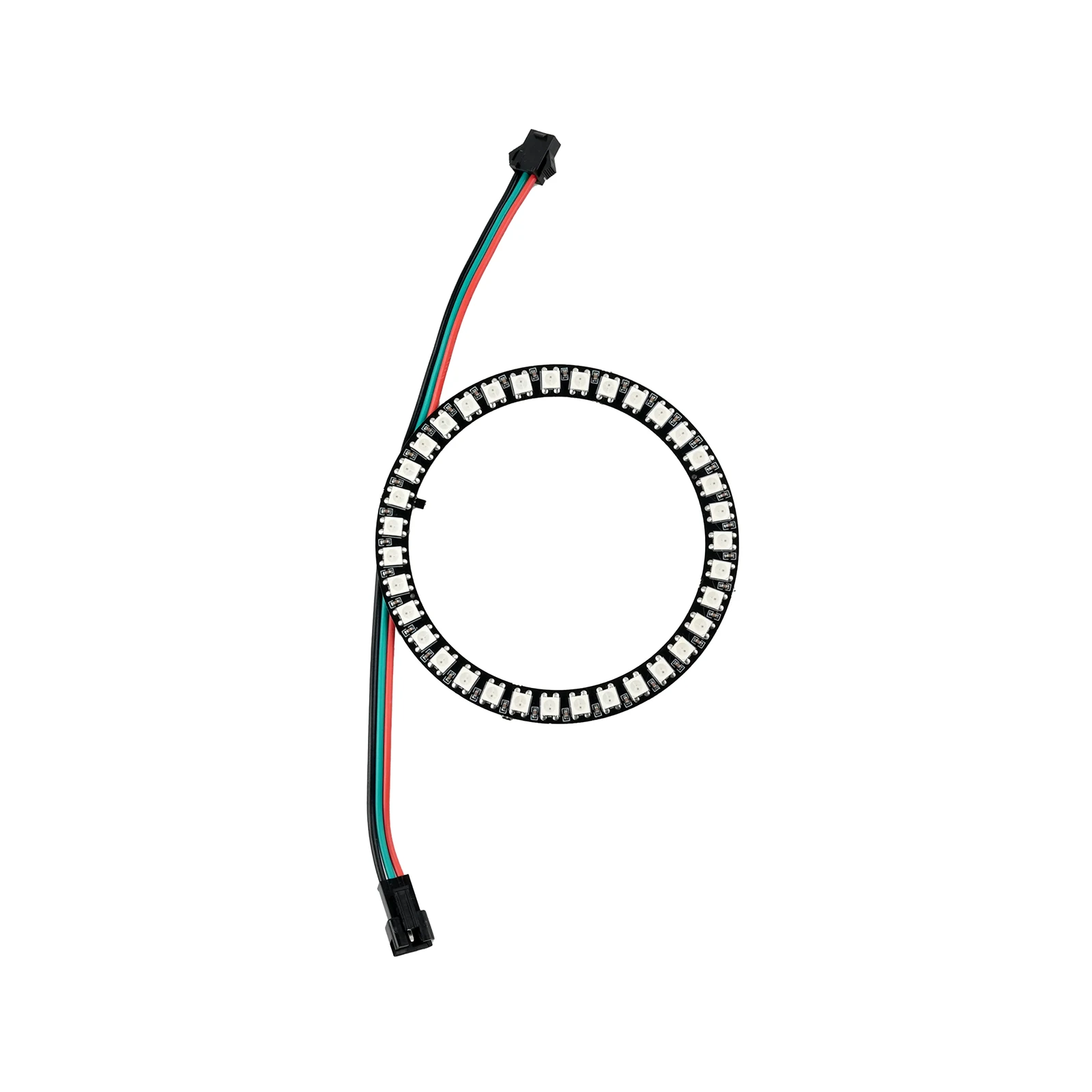 35LED WS2812B RGB Ring Module DC5V Addressable Programmable Full Color Round Circle Lamp Panel For Arduino DIY Projects