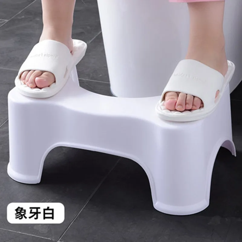 New Bathroom Squatty Potty Toilet Stool for Children Pregnant Woman Seat Elderly Toilet Foot Stand Stool Bathroom Accessories