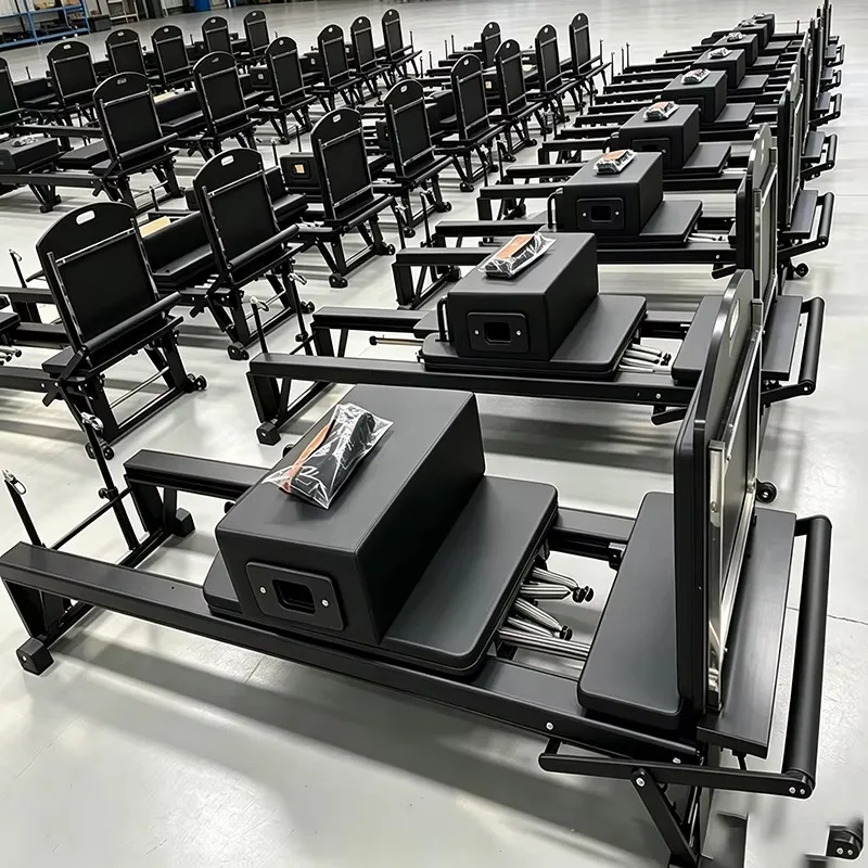 Factory Supply Black Fold Alloy Pilates Core Bed Multiple Cushion Color Customization Bulk Supply for Global Fitness