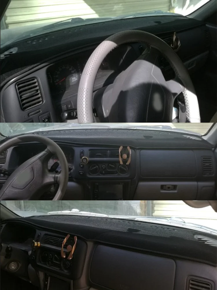 

For Mitsubishi Montero Sport LS 2000-2005 Car-Styling Dashmat Dashboard Cover Instrument Panel Insulation Pad Ornaments