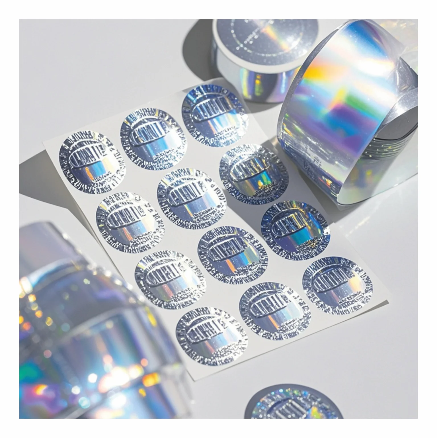 Hot Selling Scratch Hologram Labels With Serial Number Business & Shopping Labels With CE Certificate