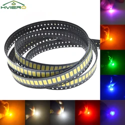 100Pcs 5730 Bright Chips SMD LED Red Yellow White Blue RGB Purple Pink Light Emitting Diode Lighting Atmosphere Decoration Patch