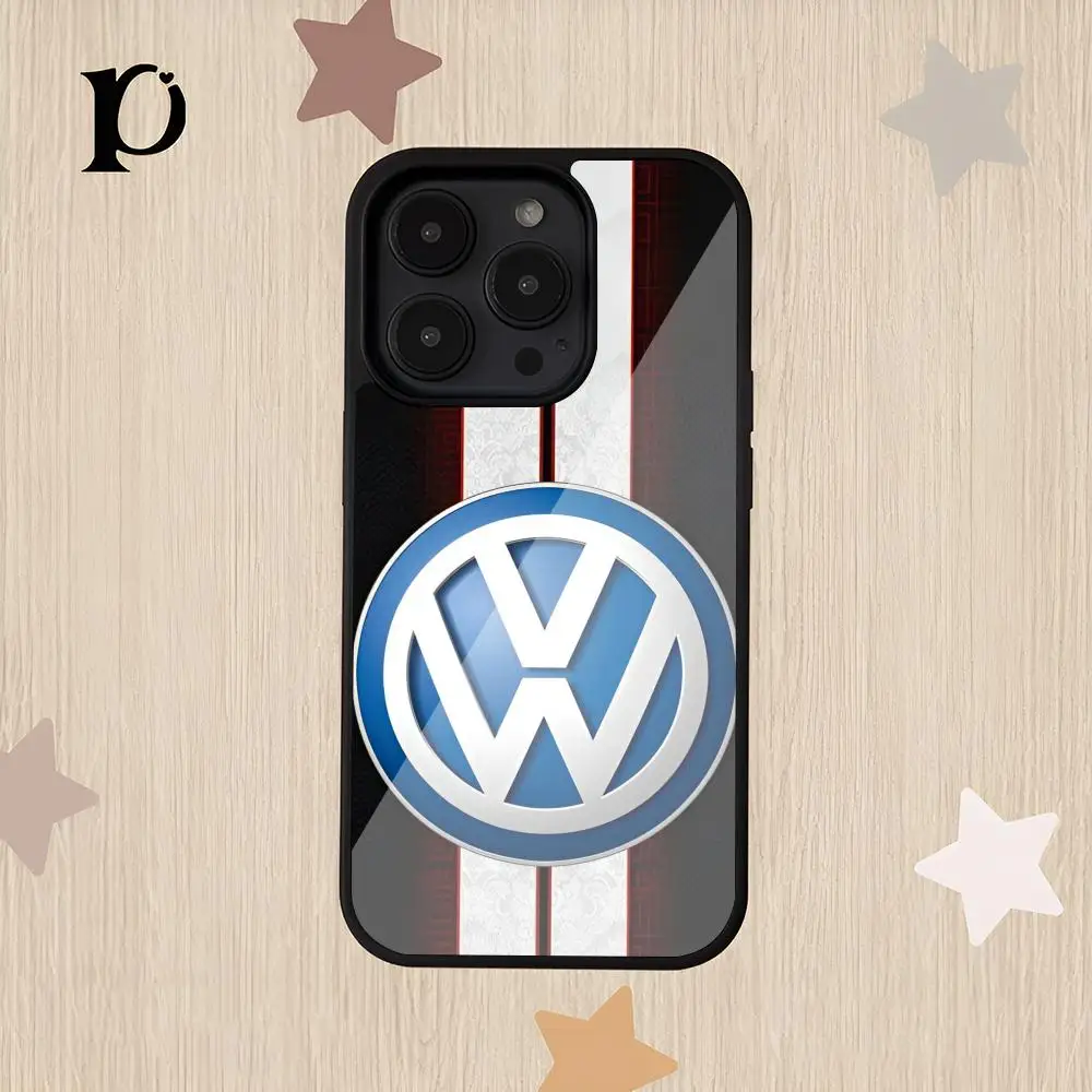 The Car V-VolkswagenES MAISTO Mouse Pad PC+TPU CoverFor Iphone 16 15 14 13 11 12 Pro Max Xr X Xs 8 7 Plus