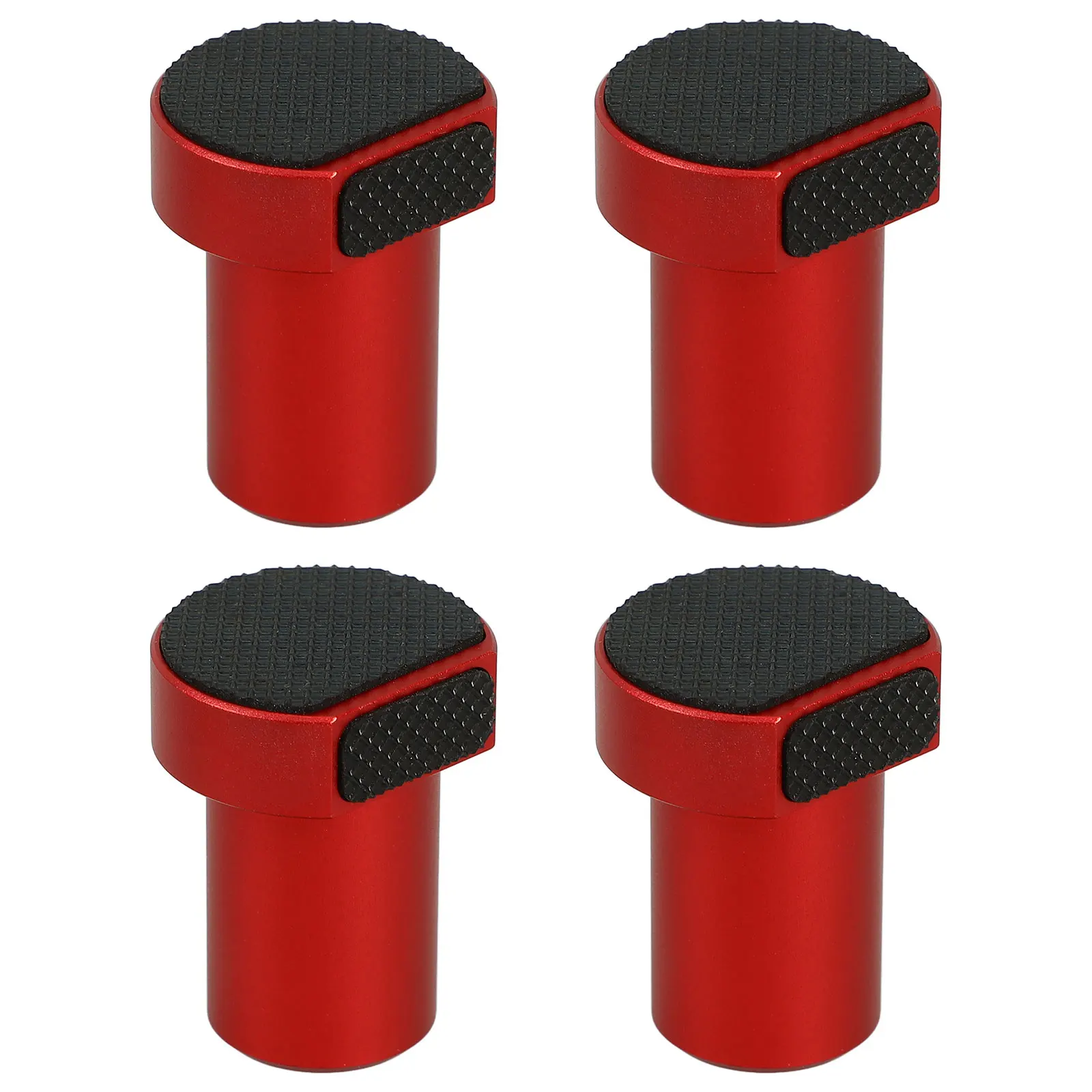 

4pcs Red 19mm Nonslip Workbench Pegs Durable Woodworking Table Stops Bench Dogs Planing Plug Positioning Stops