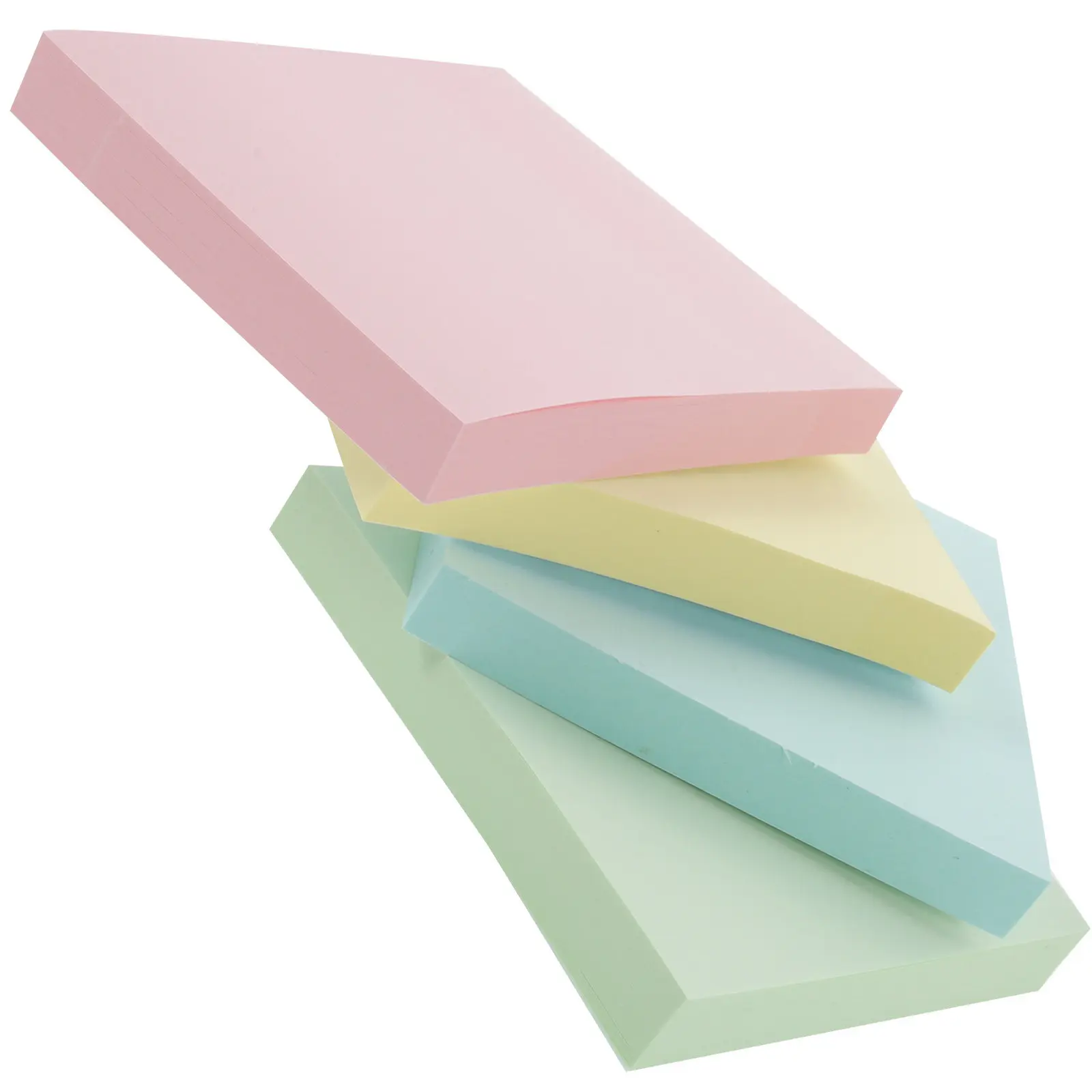 

400 шт. цветных самоклеящихся блокнотов для заметок, гладкие в использовании, многоразовые стикеры для студентов, офисных работников, для домашнего и учебного планирования