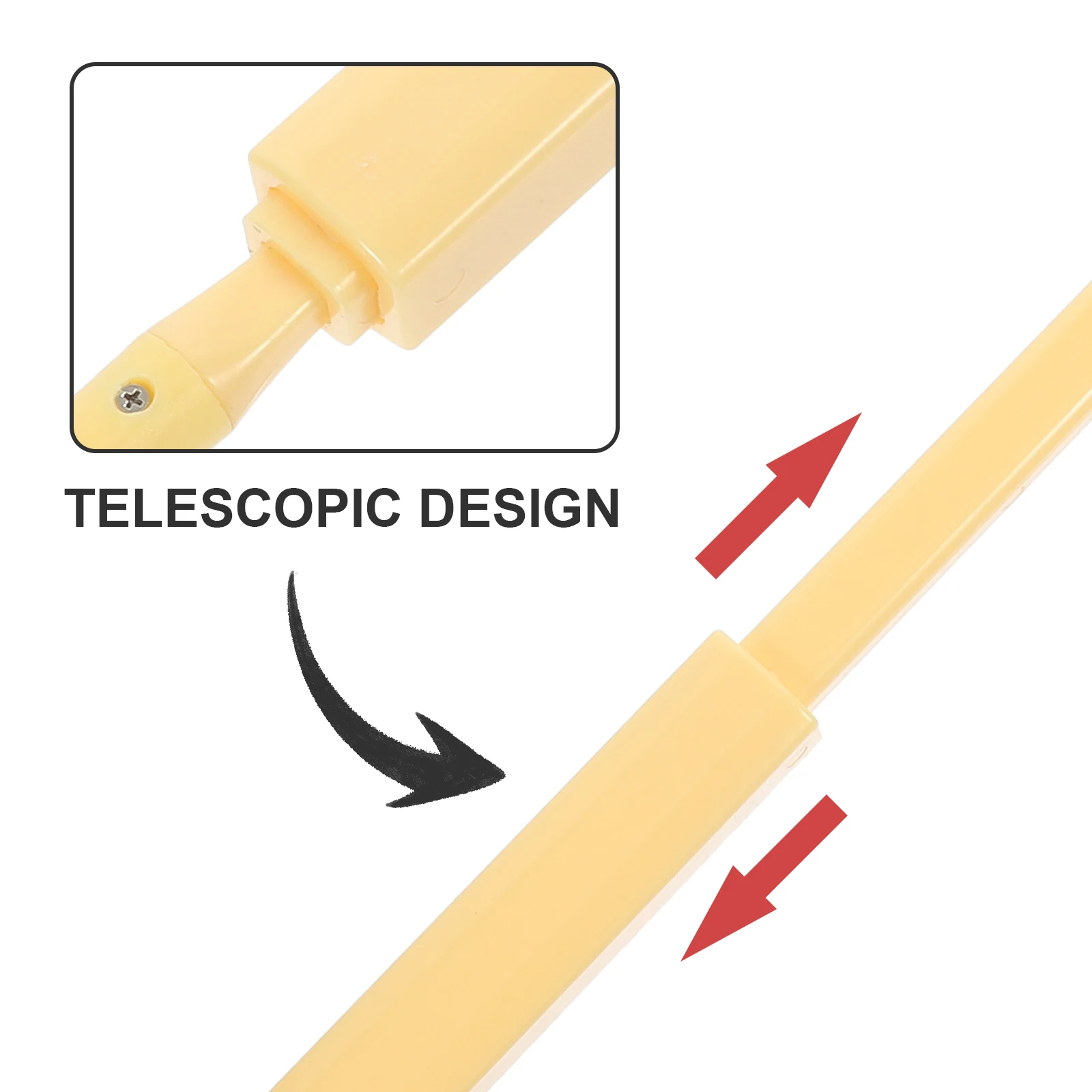 

Reliable Retractable Back Scratcher Durable Long-Reach Portable Scratching Tool Comfortable Massager For Adults Elderly Pregnant