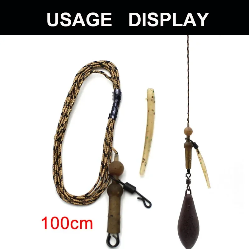 Leadcore Línea Carpa Resistente – Hilo especial para fondo duro - imagen 3