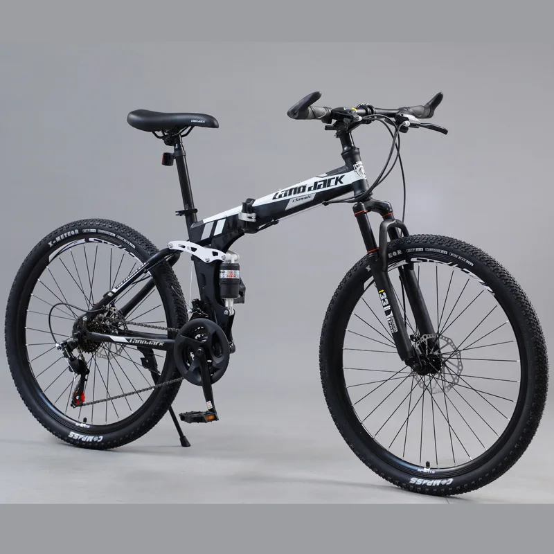 Cooya Mountain Bike 26 Inch Double Shock-absorbing Spoke Wheel Folding Multi Speed Mountain Bike Made Of High Carbon Steel 2025