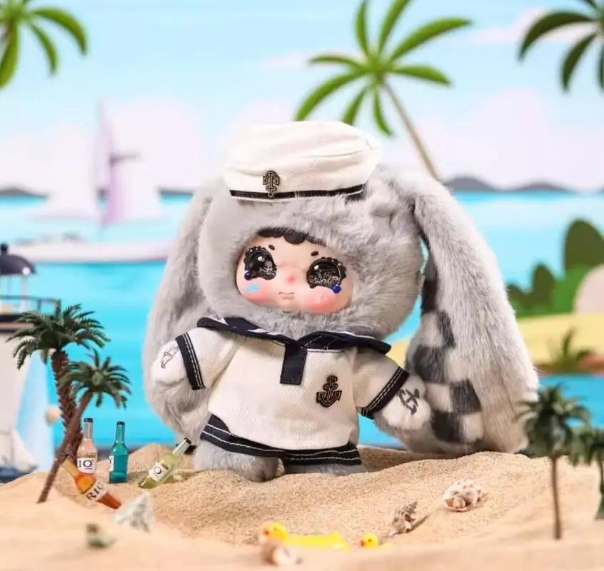 

2025 Little Princess Trendy Jiimo+Jiimo Navigation Log Series Blind Box Trendy Cute Action Figure Cute Pendant Doll Toys Gifts