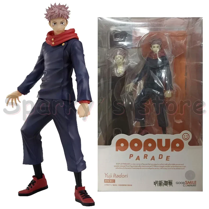 GSC Original POP UP PARADE Jujutsu Kaisen Anime Figure Itadori Yuji Fushiguro Megumi Action Figure Toys For Kids Gifts Model