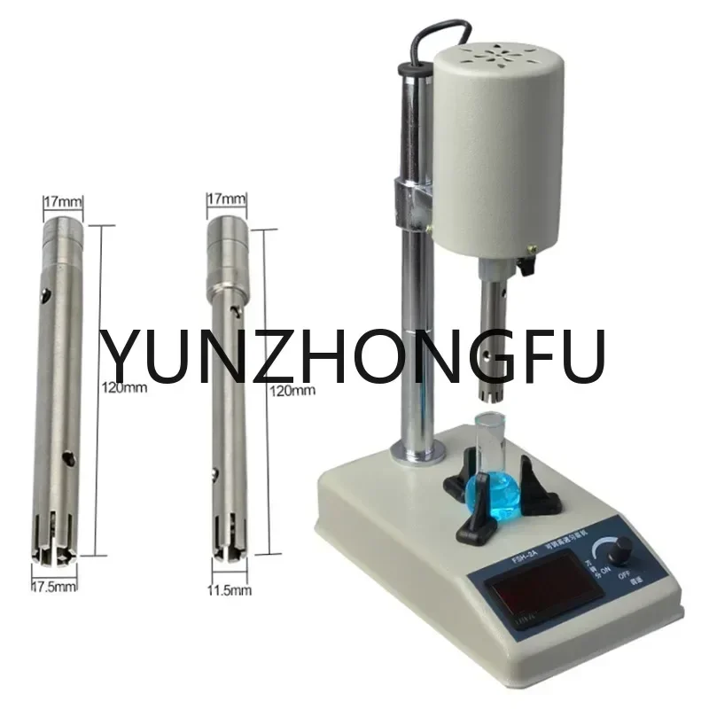 110V/220V FSH-2A Adjustable High-speed Homogenizer, Laboratory High-speed Homogenizer, Tissue Masher, Disperser, Emulsifier