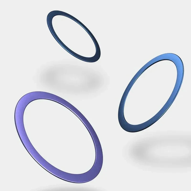 Universal Magnetic Metal Plate Ring For Magsafe Wireless Charger Iron Sheet Sticker Magnet Car Phone Holder Mini Sticker 2025