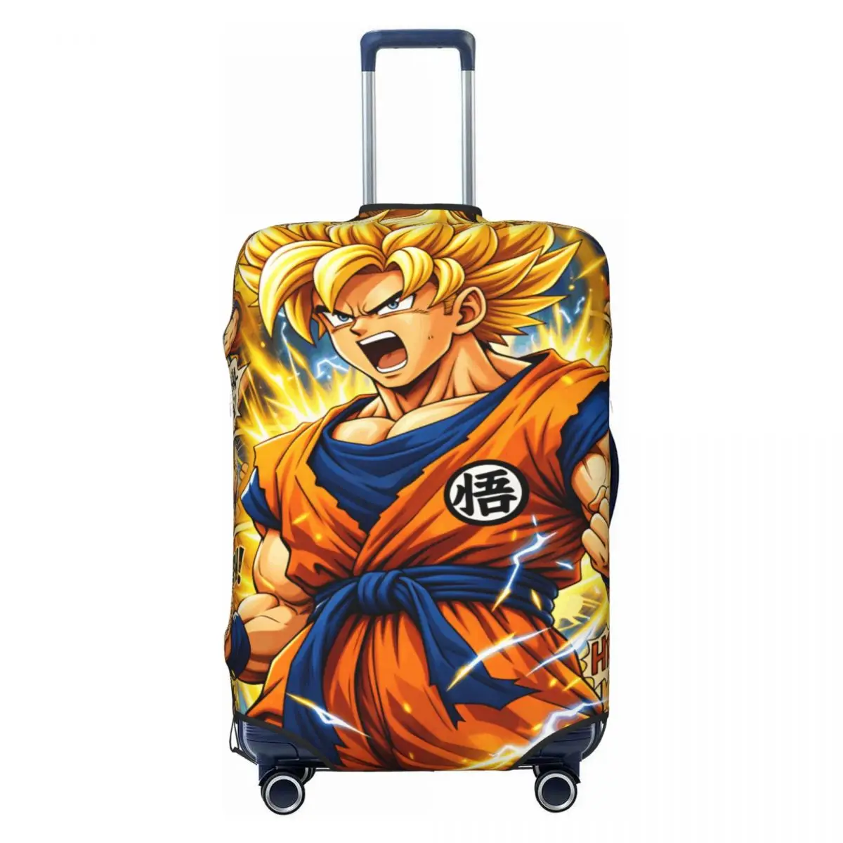 Dragons Balls Suitcase Cover Flight Son Goku Practical Luggage Accesories Business Protection
