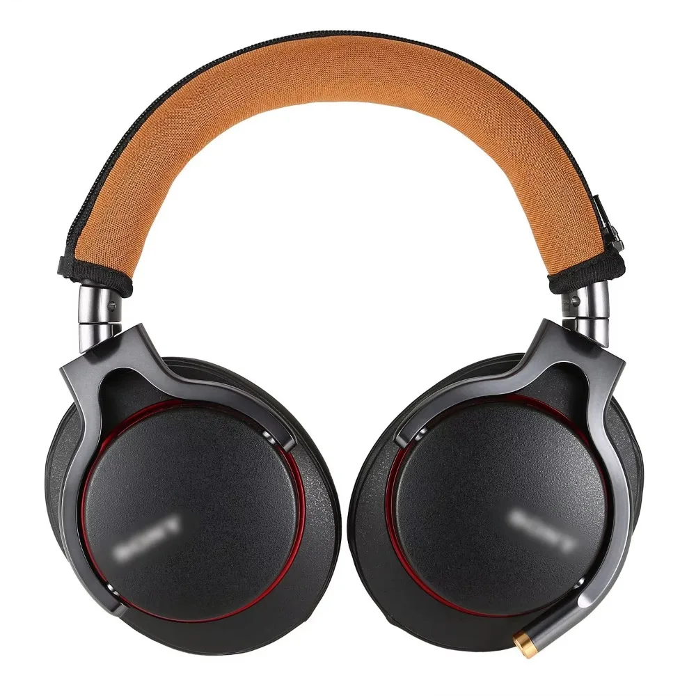 Replacement Cloth Headband Cover Protector with Zipper for Sony MDR-1R MDR-1RNC MDR-1RBT MDR-1A MDR-1ADAC MDR-1ABT Headphones