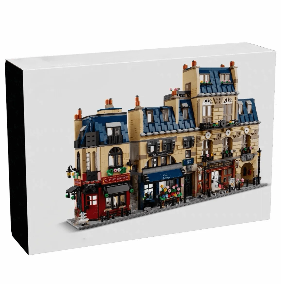 

3532PCS Paris Street View Modular Building Blocks Designer Program City Architecture MOC Bricks Model Set Kids DIY Toys Gifts