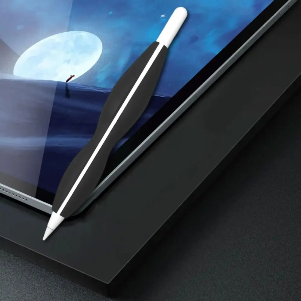 New Silicone Pen Grip Flexible Soft Touch Pen Protective Cover Multifunctional Ergonomics Pen Sleeve for Pencil 2 Generation
