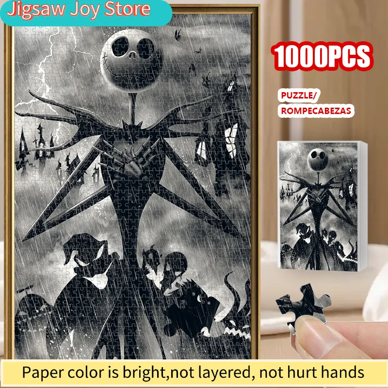 

Colorful Jigsaw Puzzle Featuring The Dark And Stormy Jack Theme for Adults And Families - 50.8X76.2 cm of Vibrant Artwork, Per