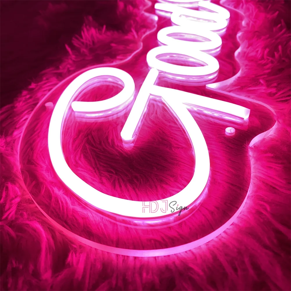 مشاعر جيدة النيون Led تسجيل مخصص LED أضواء ليلية تسجيل USB غرفة جدار ديكور غرفة نوم الزفاف الديكور لافتة مصابيح النيون