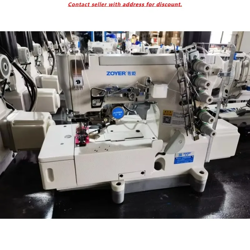 

ZY500-01DA High Speed T-shirt Edge Cover Hem Interlock Industrial Sewing Machine