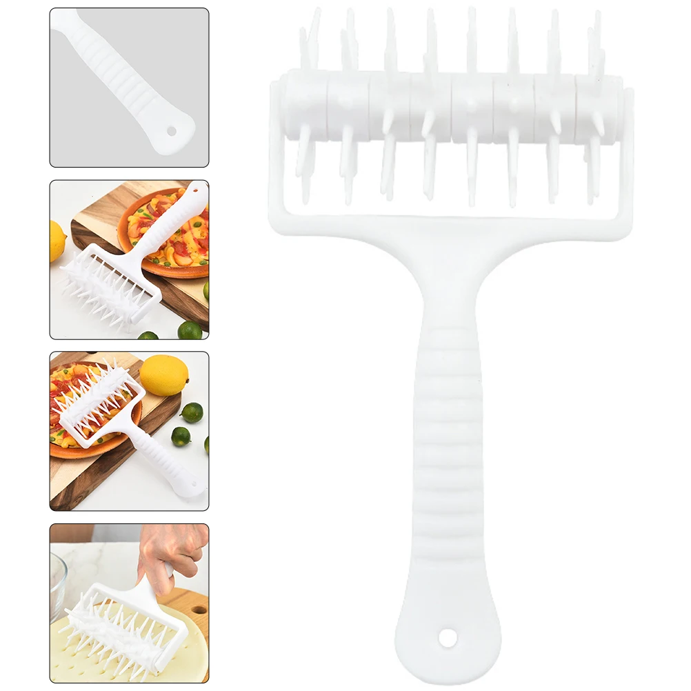 Roller Hole Food Grade PP Baking Tool Pizza Pizza Making Accessories Crust Maker Dough Roller Kitchen Accessories - Image 5