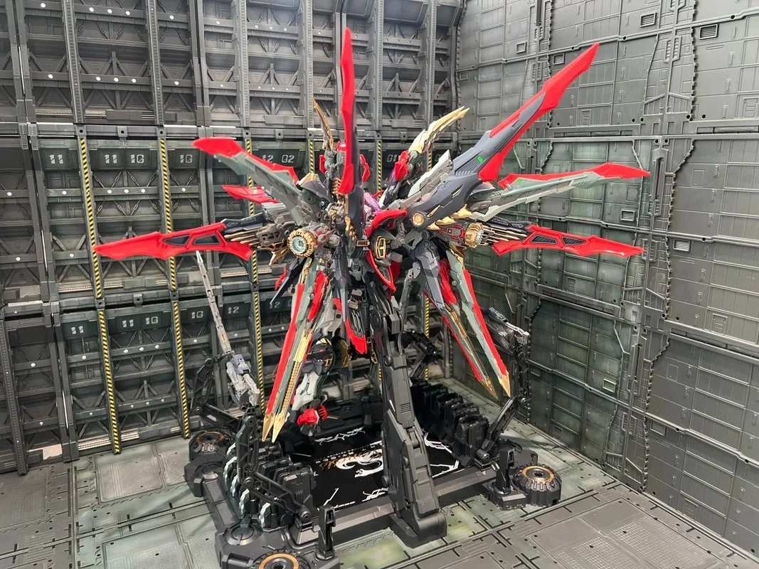 متوفر في المخزون أبعاد لا نهائية Rt-002 Nemesis 1/100 نموذج تجميع Mecha نموذج ألعاب من الكلوريد متعدد الفينيل في العصر + تيتان الانتقام الاستراتيجي المتقدم #6