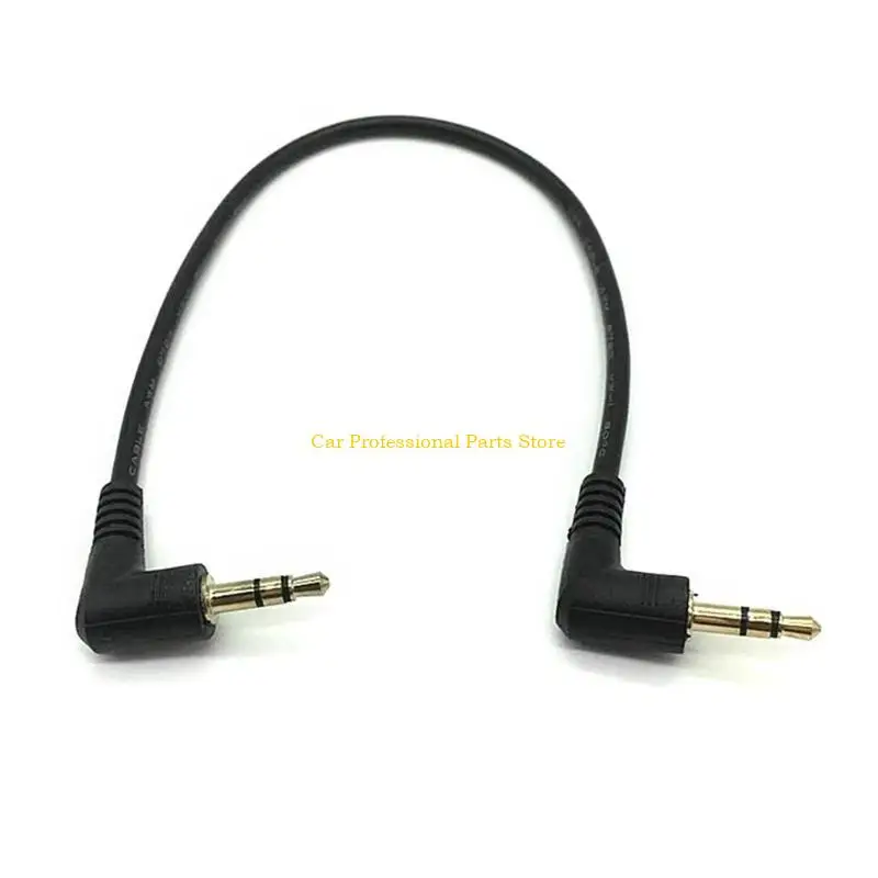 

R53D 3.5mmJacks 3Poles Audios Cable Male to Male Stereo AUX Speaker Cable