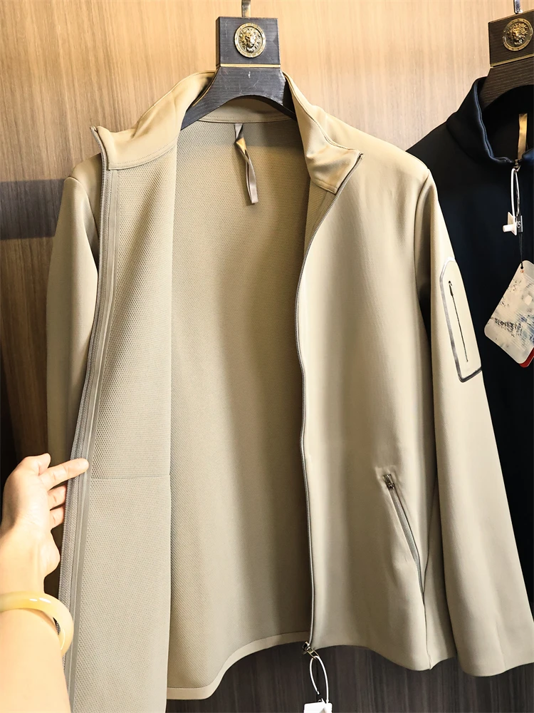 

Sl Pred Текстура Открытый Функциональный Sle Осенний Мужской Цветной Воротник-стойка Jaet Faion Urban Повседневная одежда Полиэстер...