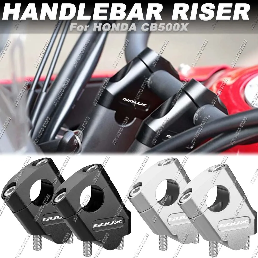 

For Honda CB500X cb500x Motorcycle Handlebar Riser Bar Mount Handle Clamp Better Upright Position