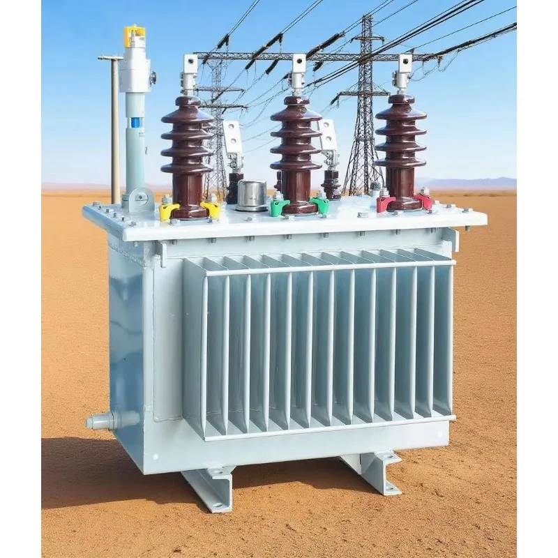 High Voltage 35kV Step Up Transformer 500kVA 750kVA 1000kVA Three Phase Oil Immersed High Efficiency Power Equipment Customized