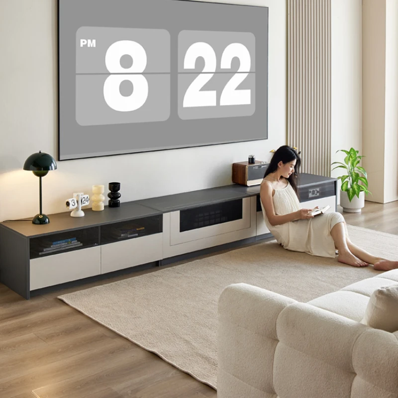 Smart Electric Laser TV Dedicated TV Cabinet Modern Minimalist Living Room