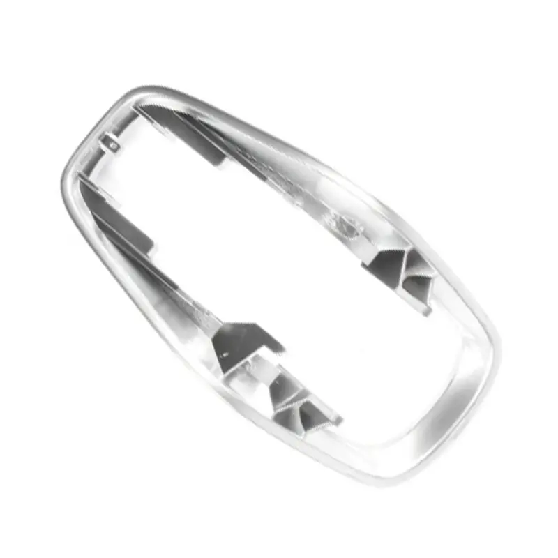 Durable-For Cayenne 18-24 Gear Shift Knob Chrome Frame 9Y0713140B Transmission Gear Selector Lever Head Trim 9Y0713140C